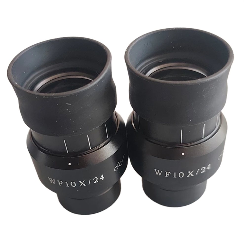 2Pcs Wf10x-24Mm Wf10x/24Mm Wide Field Eyepiece For Binocular 4713043672658