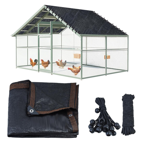 Chicken Coop Cover UV 90% Shade Cloth for Summer