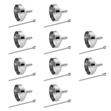 Mini Funnels Set Stainless Steel Urn Funnel Kit for Cremation Jewelry