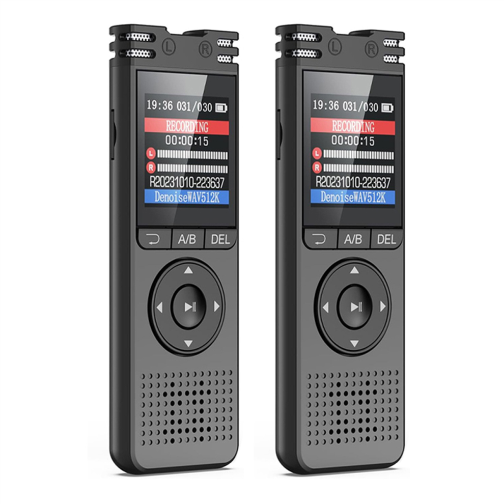 64GB Digital Voice Recorder with Playback Audio for Lectures Meeting-image-OPC-PJ96J8C-NEW