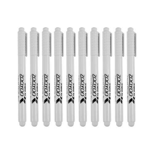 10PC Liquid Chalk Pen Marker For Glass Chalkboard Blackboard white
