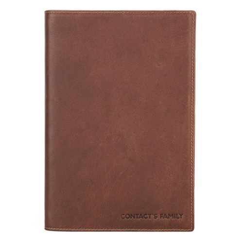 Retro Leather Book Cover Sleeve Protector Office School Supplies A5