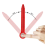 Woodworking Circular Drawing Ruler, Fixed Point Marker, Adjustable 4