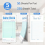 5Pcs Guest Check Pad, Server Note Pads for Restaurant, 50 Sheets/Pack 2