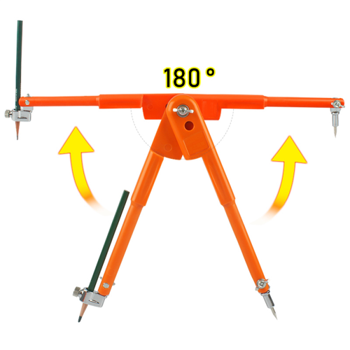 Large Size Carpenter Precision Pencil Compasses Large Diameter 1