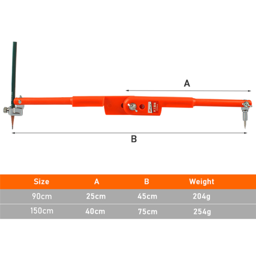 Large Size Carpenter Precision Pencil Compasses Large Diameter 2