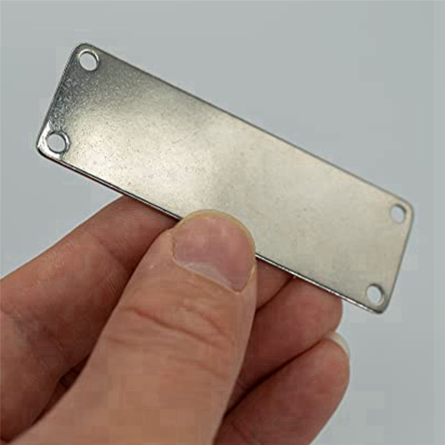 25 Pack Engraving Blank Tags Rectangle Stamping with 4 Holes 1Inx3In 2