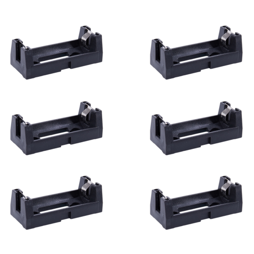 Plastic Shell 3V CR123A Button Cell Battery Sockets Holder Case Black
