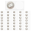 100Pcs NFC Ntag216 Sticker Ntag216 NFC Tags 1