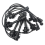 1 Set Spark Plug Cable Set for Montero Sport 2