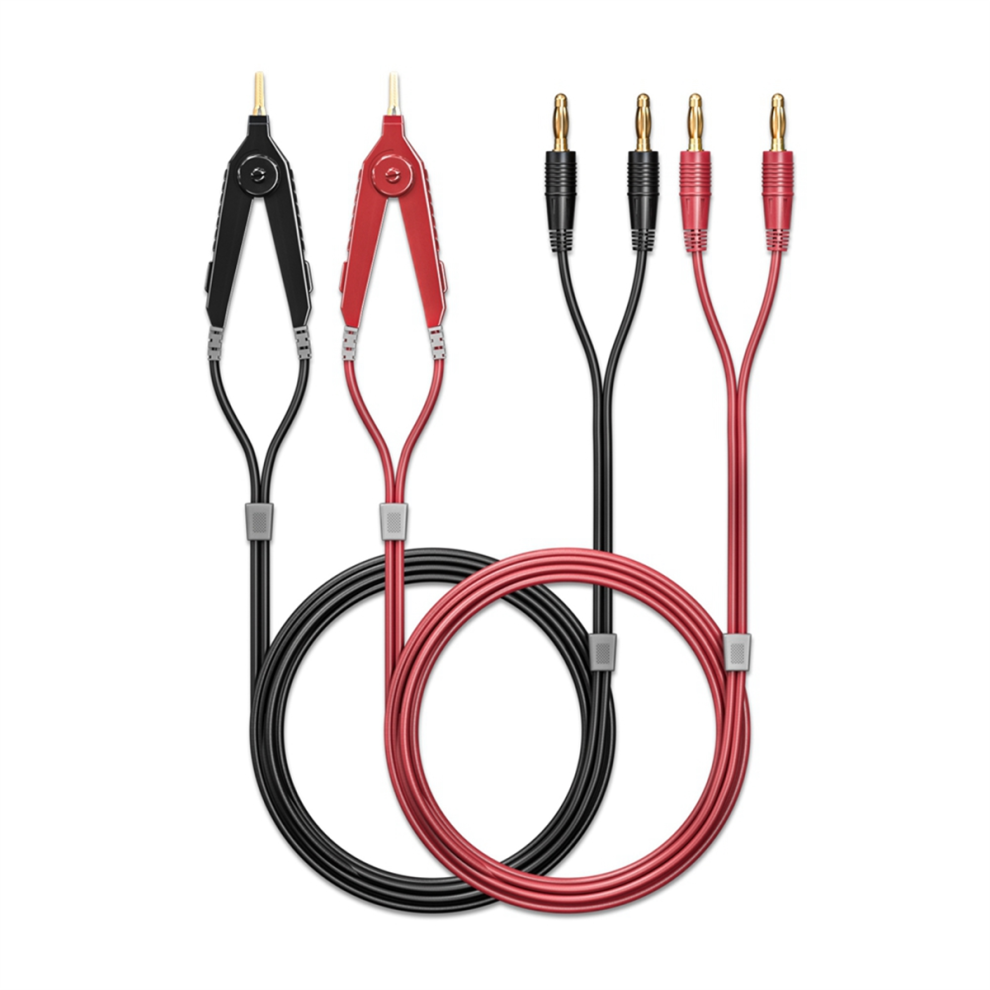 Meter Test Leads Terminal Kelvin Clips Cable Wires To 4Mm Banana Plug 4713043658218