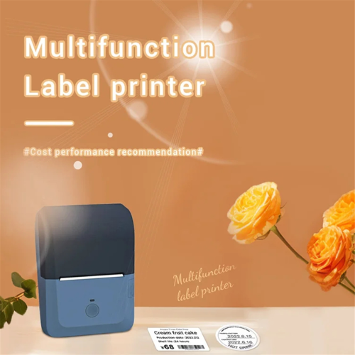 Label Thermal Printer, Compatible With IOS, Android Inkless Printer 1