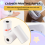 3 Rolls Printable Paper Thermal Paper 57X30mm for P1 P2 5