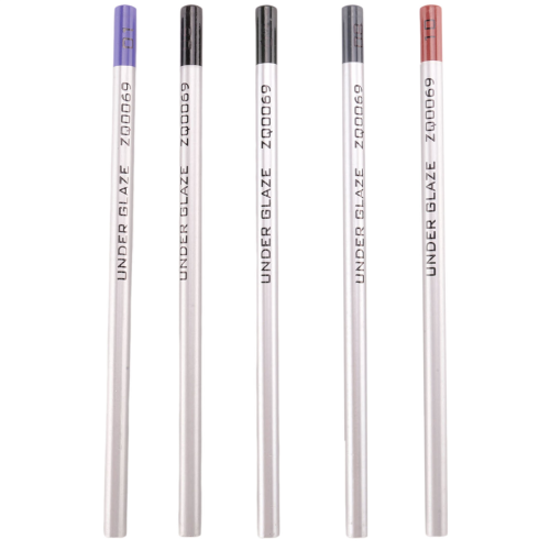 5Pcs Underglaze Pencils for Pottery B 1
