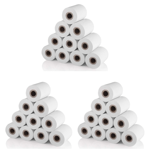 10 Pcs Thermal Paper, for Mobile 58mm 30mm Receipt Paper Roll
