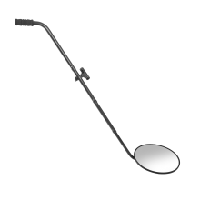 Under Vehicle Inspection Mirror - 12-Inch Diameter Security Mirror