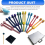 Chakra Tuning Fork Set for Healing, Sound Therapy, with Gavel, Etc 2