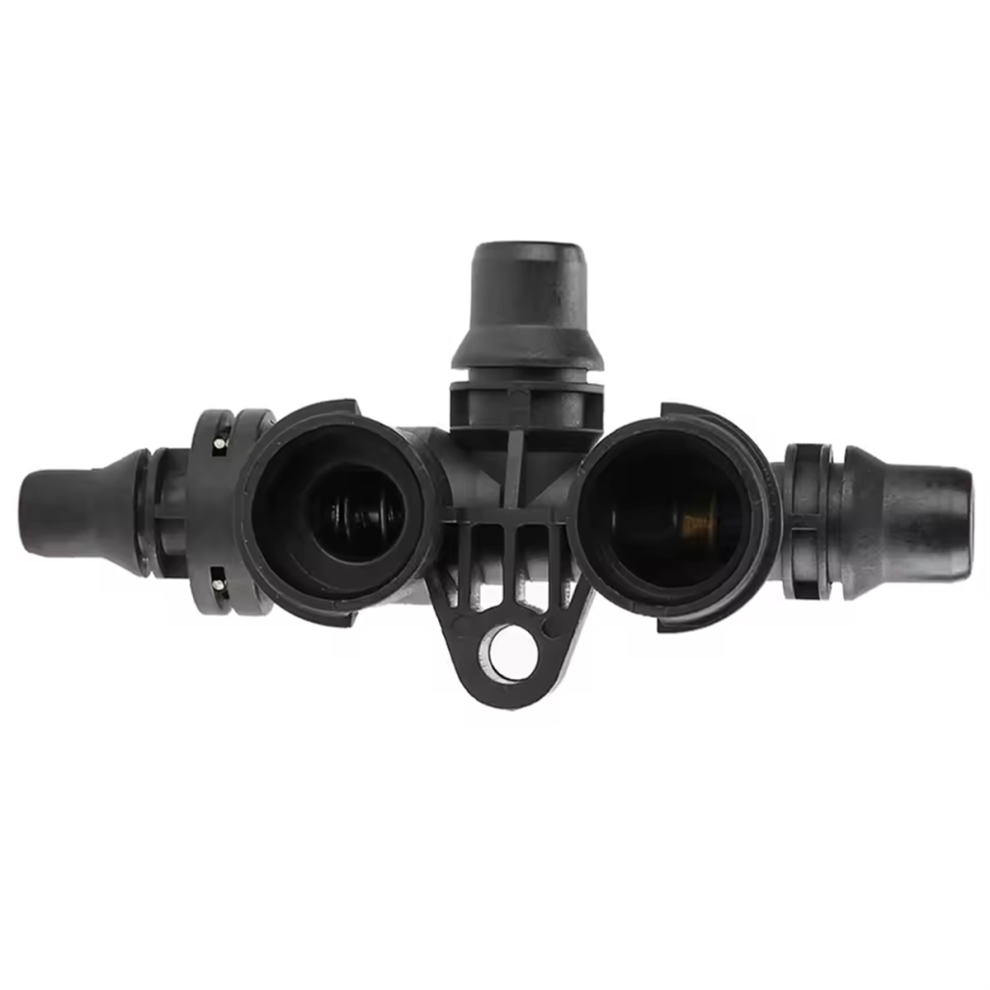 17107559966 New Car Coolant Thermostat Outlet Housing For X5 Black 4713043614177