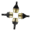 4 Pcs Upper/Lower A-Arm Knuckle Ball Joint Kits for TRX420 2