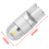 2pcs W5W T10 2 SMD 3030LED Super Bright White 12V License Plate Light 6