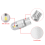 2pcs W5W T10 2 SMD 3030LED Super Bright White 12V License Plate Light 5