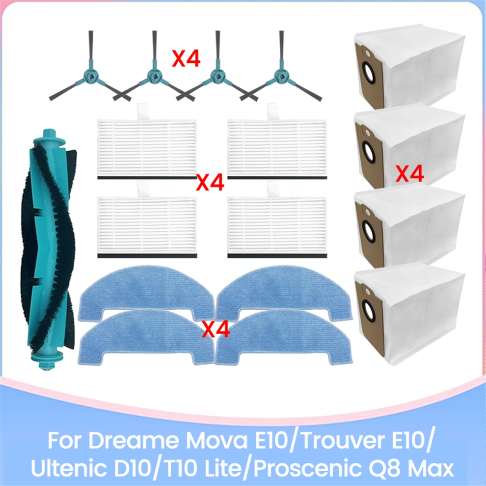 For E10 Spare Parts Vacuum Brush HEPA Filter Mop Dust Bag-image-OPC-PJ96TCV-NEW