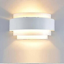 Simple LED Wall Lights - Metal Sconce Warm White Interior Lamp