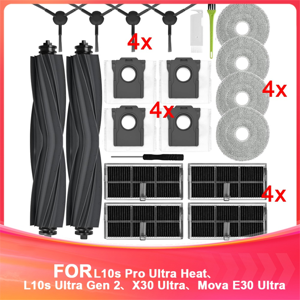 Robot Vacuum Cleaner Main Side Brush Hepa Filter Mop Cloth Parts-image-OPC-PJ96XTH-NEW