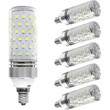 E12 Led Bulb, 16w Led Chandelier Bulbs, 1500lm, Warm White 6000k, 120w Incandescent Equivalent, Cri80+ Candelabra Led Light Bulbs, Non-dimmable Ceilin