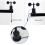 0-70M/S Wind Speed Sensor Signal Output Pulse Type Three Cups DC5-30V 2