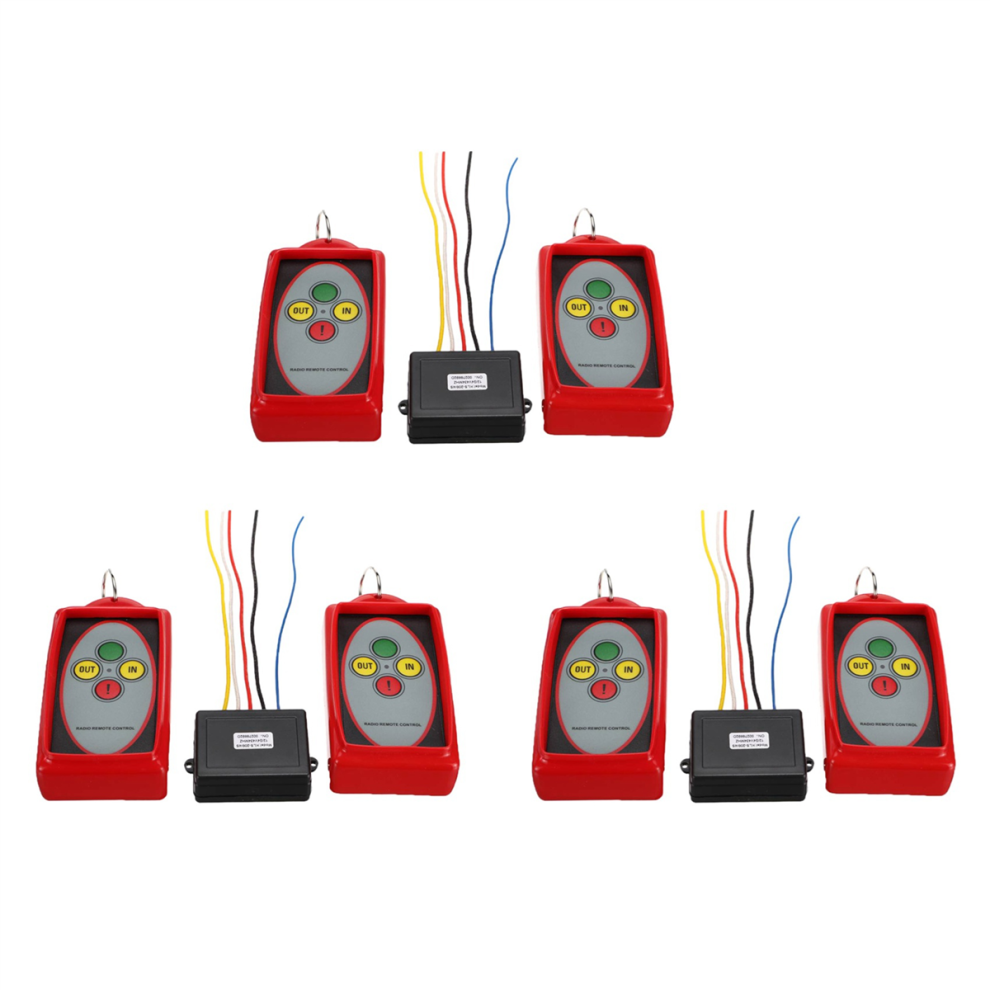 12V-24V 433Mhz Digital Wireless Winches Remote Control Recovery Kit 4713376365760