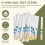 Soil PH Test Strips 100 Strips Soil Tester 0-14 PH Soil Test,for Soil 4