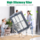 3PCS Hepa Filter for Plus 505 Combo Vacuum Cleaner 4