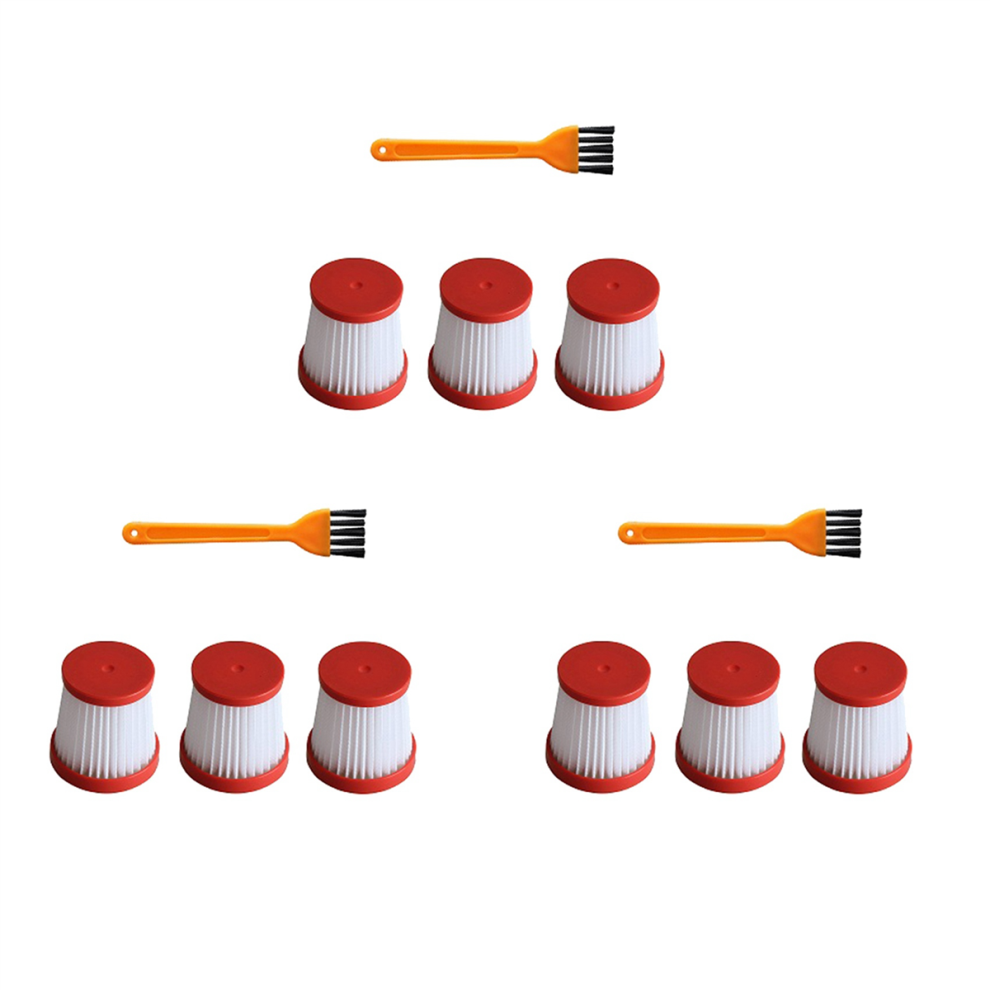 3Pcs Handheld Vacuum Cleaner Hepa Filter Replacement Use Accessories 4711904681092