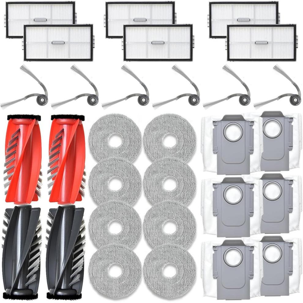 Accessories Kit Robot Vacuum Cleaner Main Side Brushes Hepa Filter-image-OPC-PJ97DH6-NEW