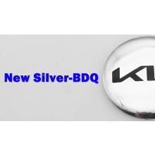 (56mm musta korkki-uusi hopea-BDQ)4kpl 56mm 60mm 65mm logo auton pyörän keskinapakorkin vanteen korjausmerkki