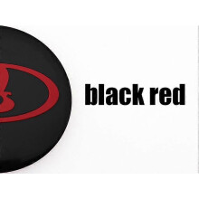 (60mm hopea korkki-LD musta punainen)4kpl 3d 56mm 60mm uusi logo auton tunnus Pyörän keskinapakorkki