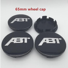 (65mm musta korkki1)4kpl 56mm 60mm 65mm 68mm Abt auton pyörän keskinapakorkki tarra muotoilutarvikkeet