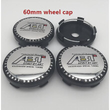 (60mm hopeakorkki2)4kpl 56mm 60mm 65mm 68mm Abt auton pyörän keskinapakorkki Tarran muotoilutarvikkeet