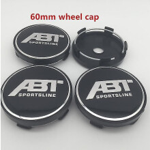 (60mm musta korkki2)4kpl 56mm 60mm 65mm 68mm Abt auton pyörän keskinapakorkki tarra muotoilutarvikkeet