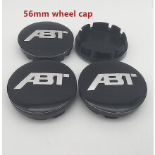 (56mm musta korkki1)4kpl 56mm 60mm 65mm 68mm Abt auton pyörän keskinapakorkki tarra muotoilutarvikkeet