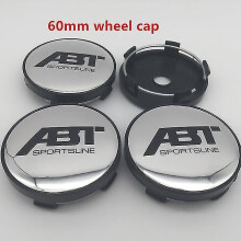 (60mm hopeakorkki1)4kpl 56mm 60mm 65mm 68mm Abt auton pyörän keskinapakorkki Tarran muotoilutarvikkeet