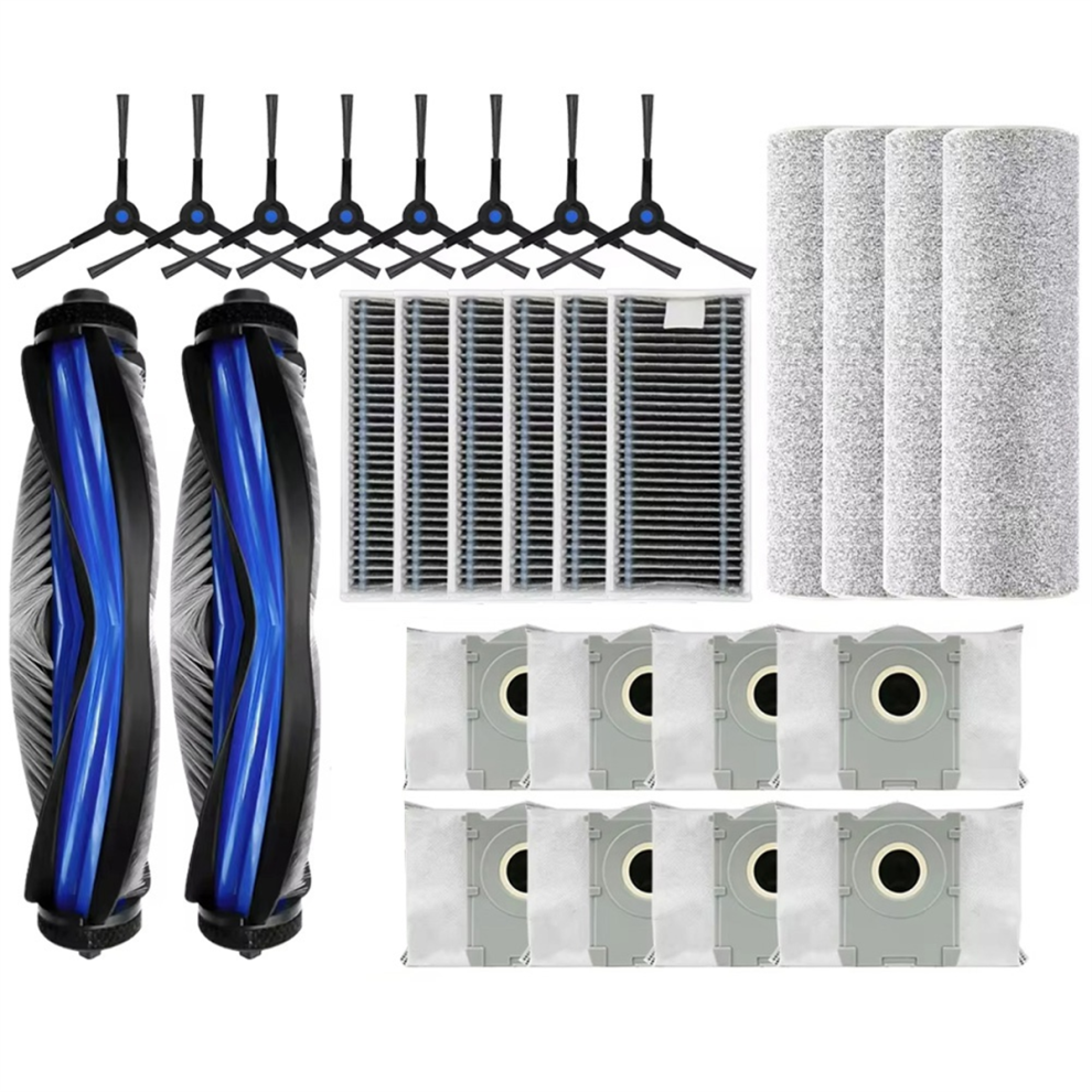 For X8 Pro Omni Robot Vacuum Spare Parts Main Side Brushes-image-OPC-PJ97GW2-NEW
