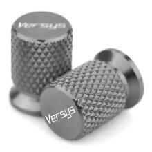 (Titanium)VERSYS moottoripyörän renkaan venttiilin ilmaportin varren kannen tulppa CNC-alumiinitarvikkeet
