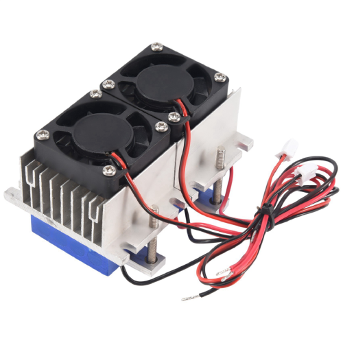 144W Cooler 12V Semiconductor Air Conditioner Cooling System DIY Kit 2