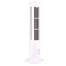 New USB Tower Fan Bladeless Fan Tower Electric Fan White