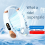 Portable Mini Hanging Neck Fan Air Cooler USB Rechargeable Blue 2