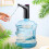 Electric Water Bottle Pump with Base USB Water Dispenser-Dark Gray 4