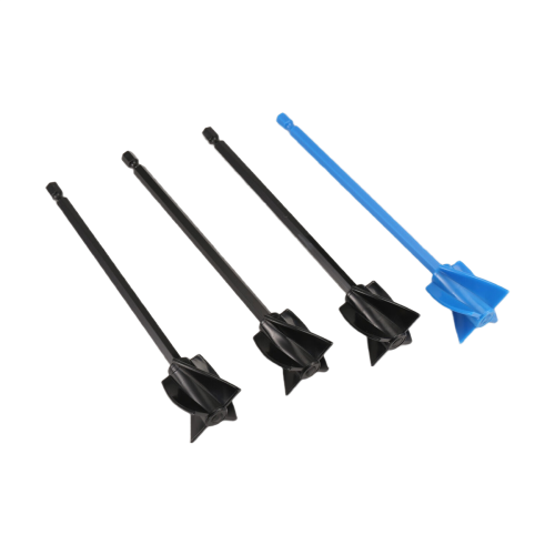 4 Pcs Epoxy Mixer Attachment for Drill, Reusable Mixer Paddle 1
