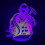Firefighter 3d Led Night Light Bedroom Table Lamp Color Changing 1